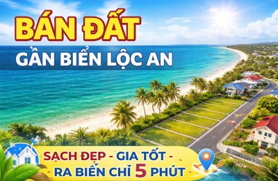 Đất nền Lộc An 562m² 2 mặt tiền gần biển – Giá 4,85 tỷ